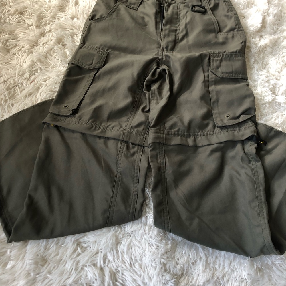 Official Boy Scouts Uniform Switchbacks zip-off Cargo Pants